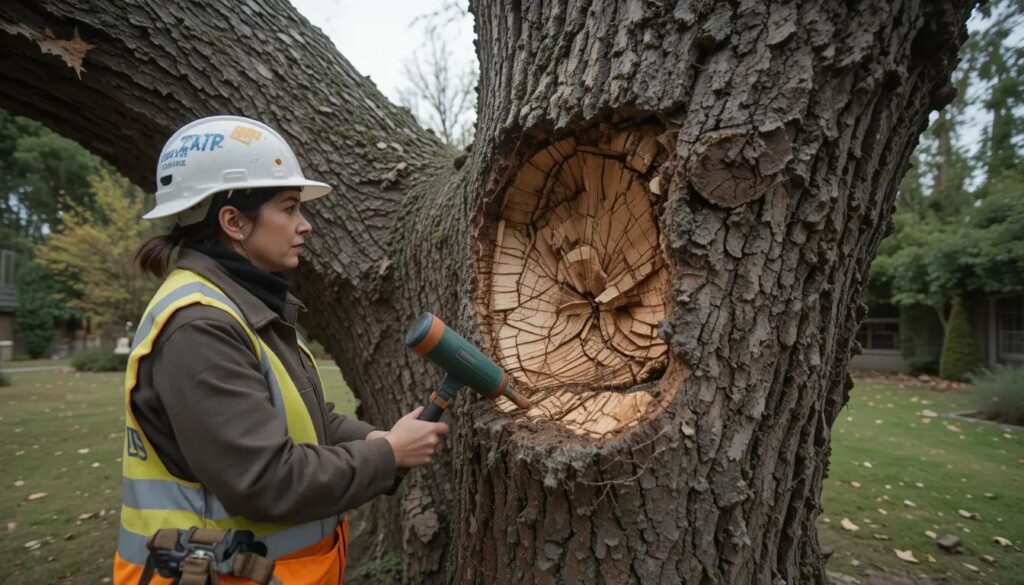 הערכת נזקי סערה לעצים סקר בטיחות דחוף