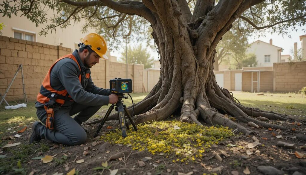 בדיקת שורשי עצים מתי יש חשש לנזקים לתשתיות
