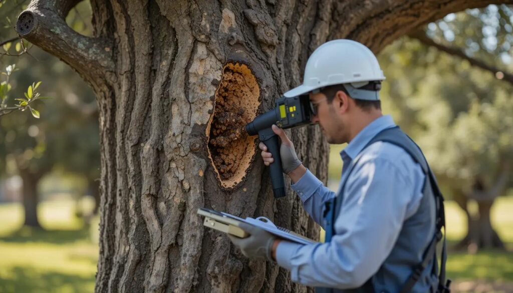 ריקבון בגזעי עצים זיהוי וטיפול מקצועי לעצים בוגרים