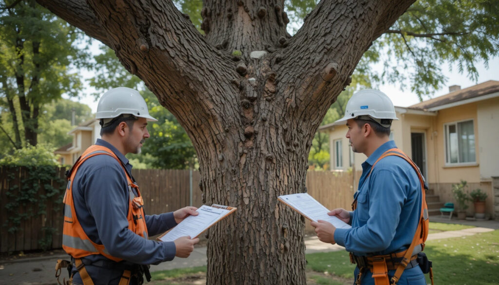 Arborist residential tree assessment Israel