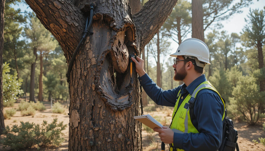Arborist storm tree inspection Israel