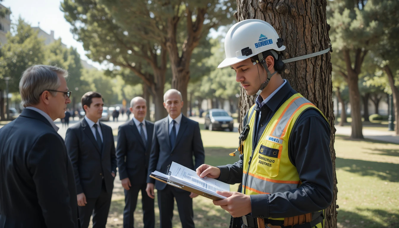 Municipal arborist tree safety Israel
