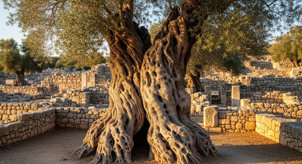 Ancient olive tree