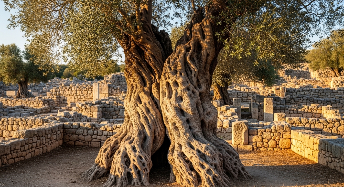Ancient olive tree