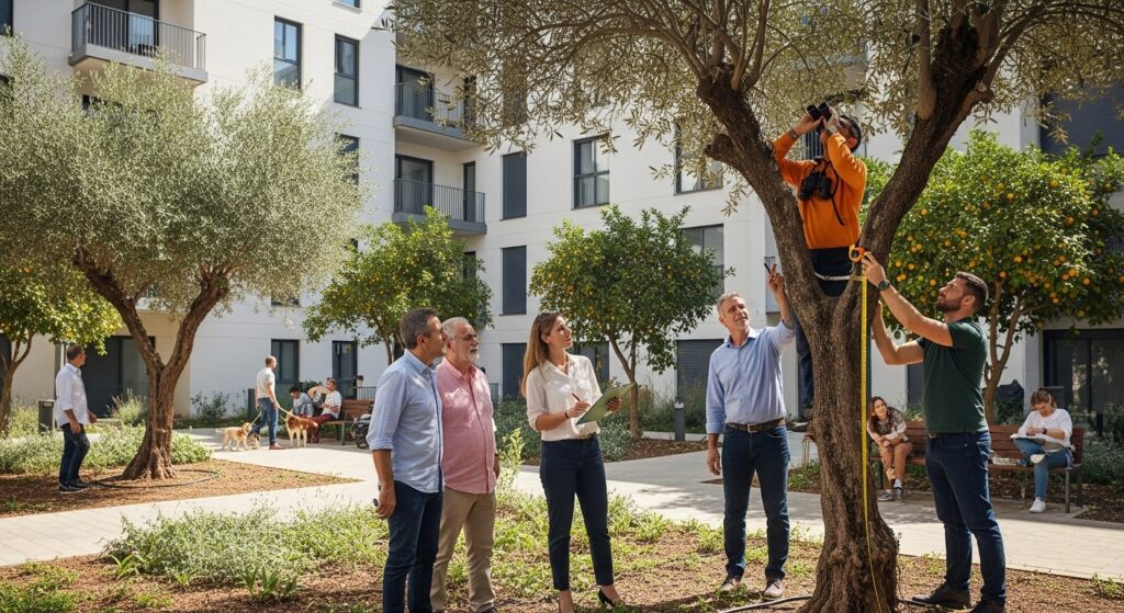 אחריות על עצים: מי משלם אם ענף נופל בבית משותף?