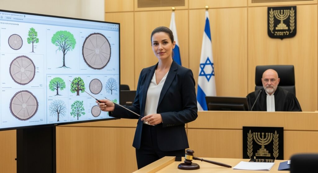 האגרונום כעד מומחה פתרון סכסוכי עצים בבית המשפט