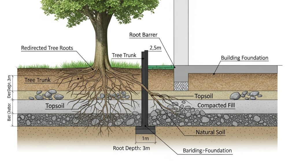 מחסומי שורשים האם הם באמת יעילים להגנה על יסודות המבנה