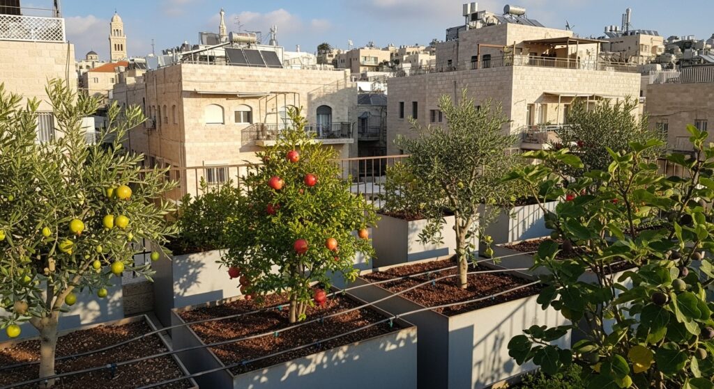 עצי פרי בסביבה עירונית מדריך תחזוקה לעירוניים