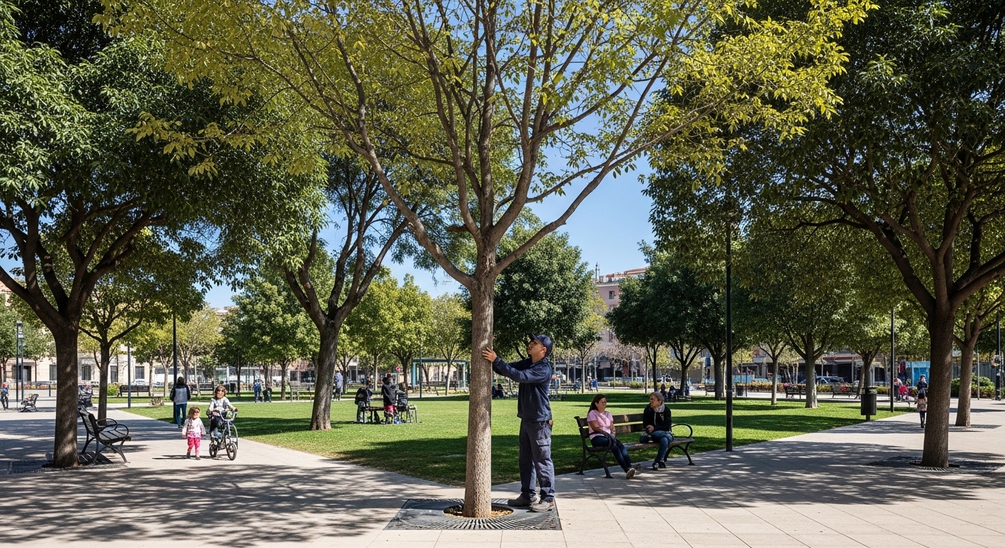 עצים בפארקים עירוניים מדריך לתכנון ותחזוקה מקצועית