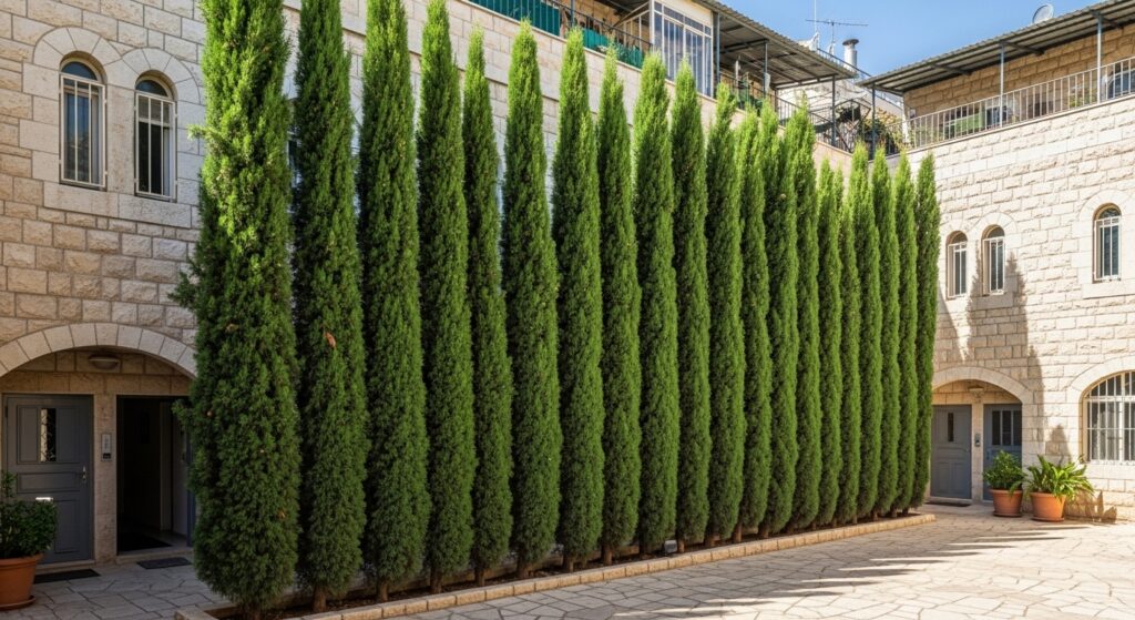 עצים בשכונות חרדיות עקרונות תכנון בשמירה על פרטיות