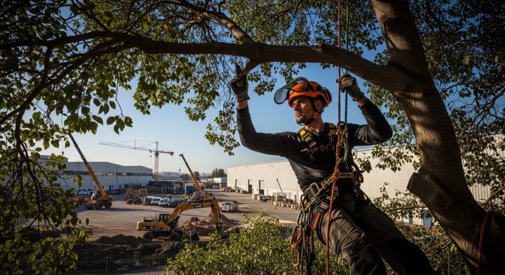 עצים בפארקי תעשיות רכב דרישות בטיחות ותחזוקה מיוחדות