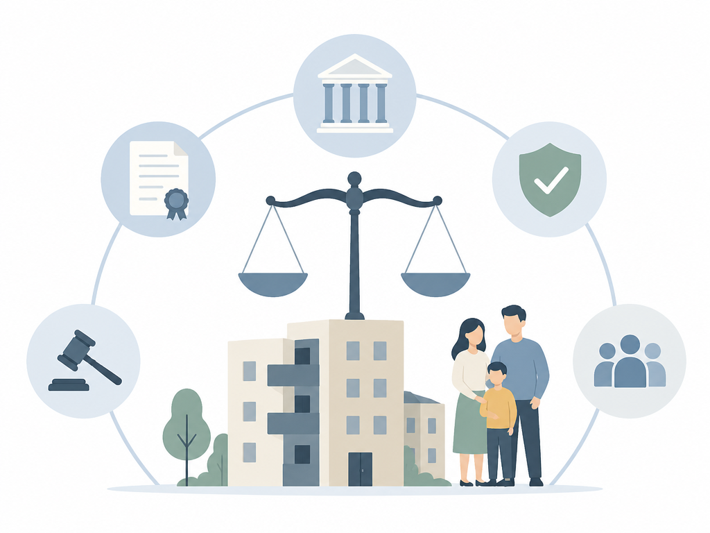 המסגרת החוקית למגזר הדיור הציבורי