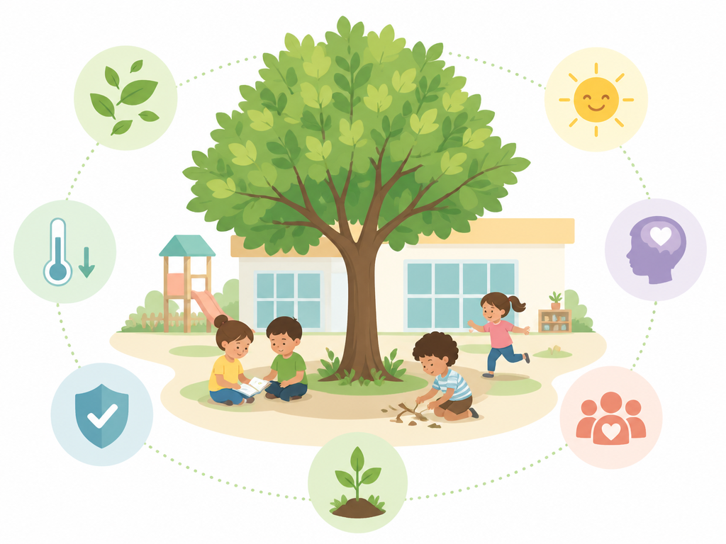 החשיבות של עצים במוסדות חינוך לגיל הרך