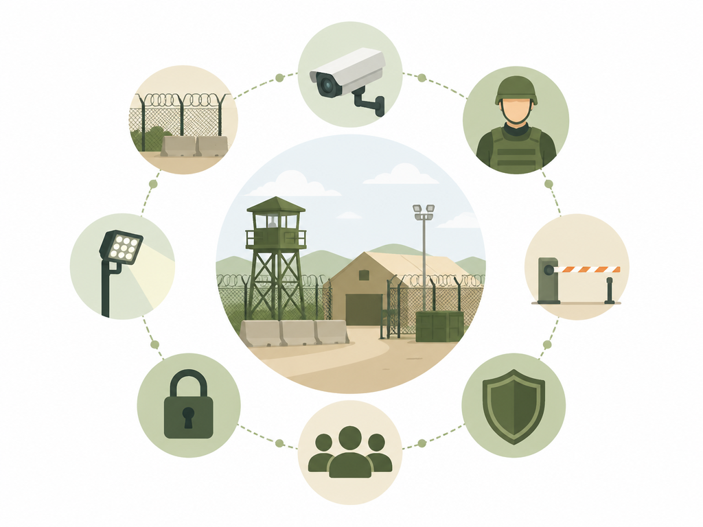 דרישות הביטחון המיוחדות במחנות צבא