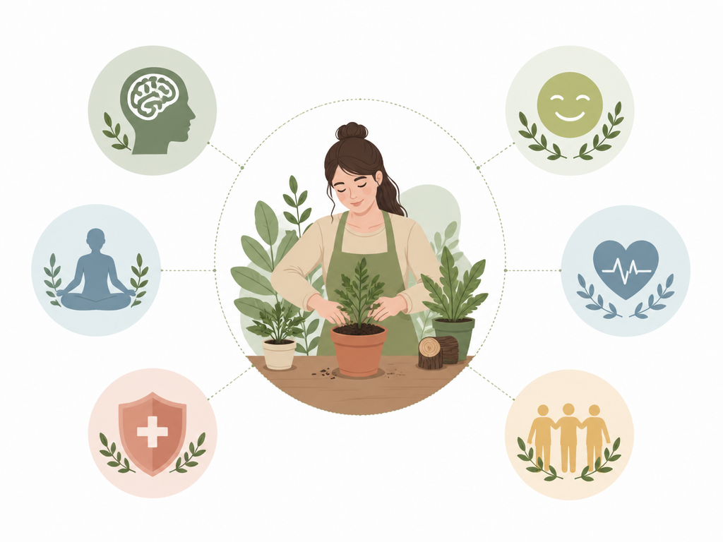 היתרונות הטיפוליים המדעיים של עבודה עם עצים וצמחים