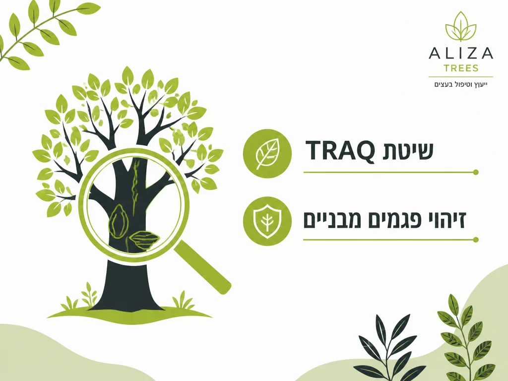 אינפוגרפיקה של הערכת סיכון עצים ובטיחות