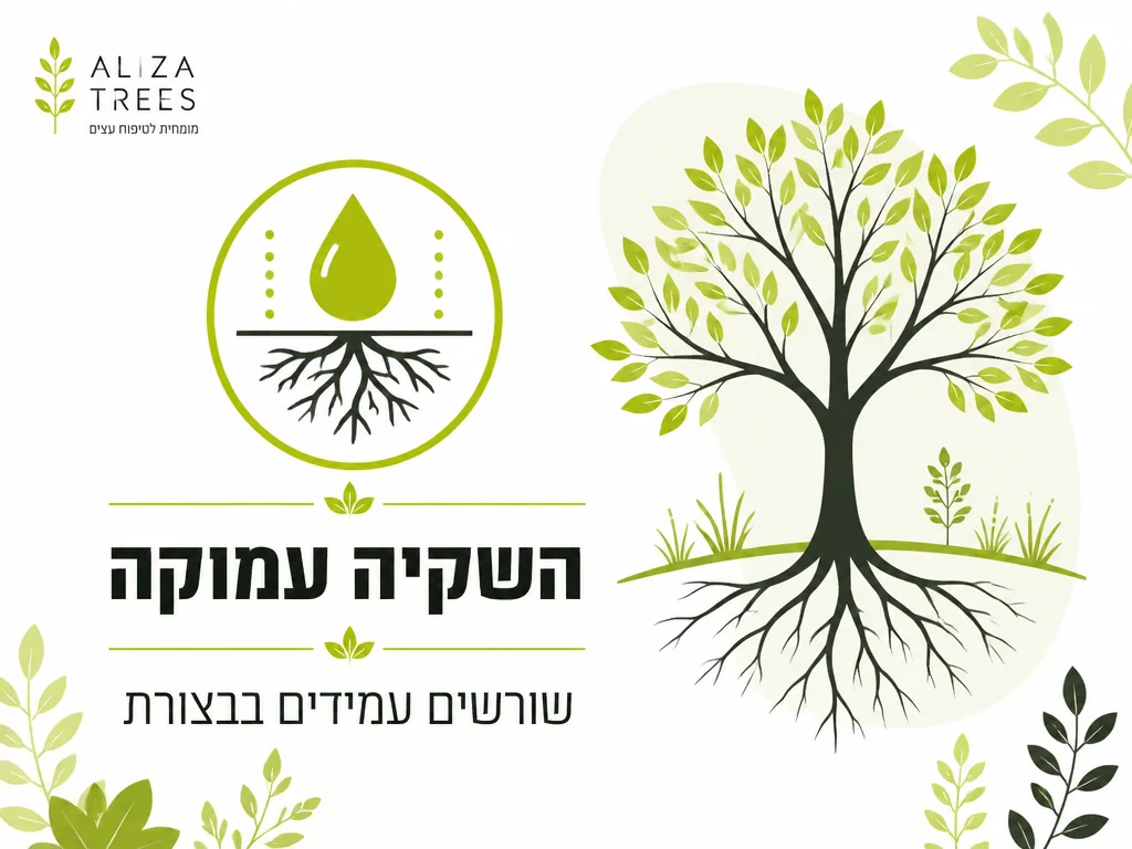אינפוגרפיקה של השקיה ועמידות בבצורת